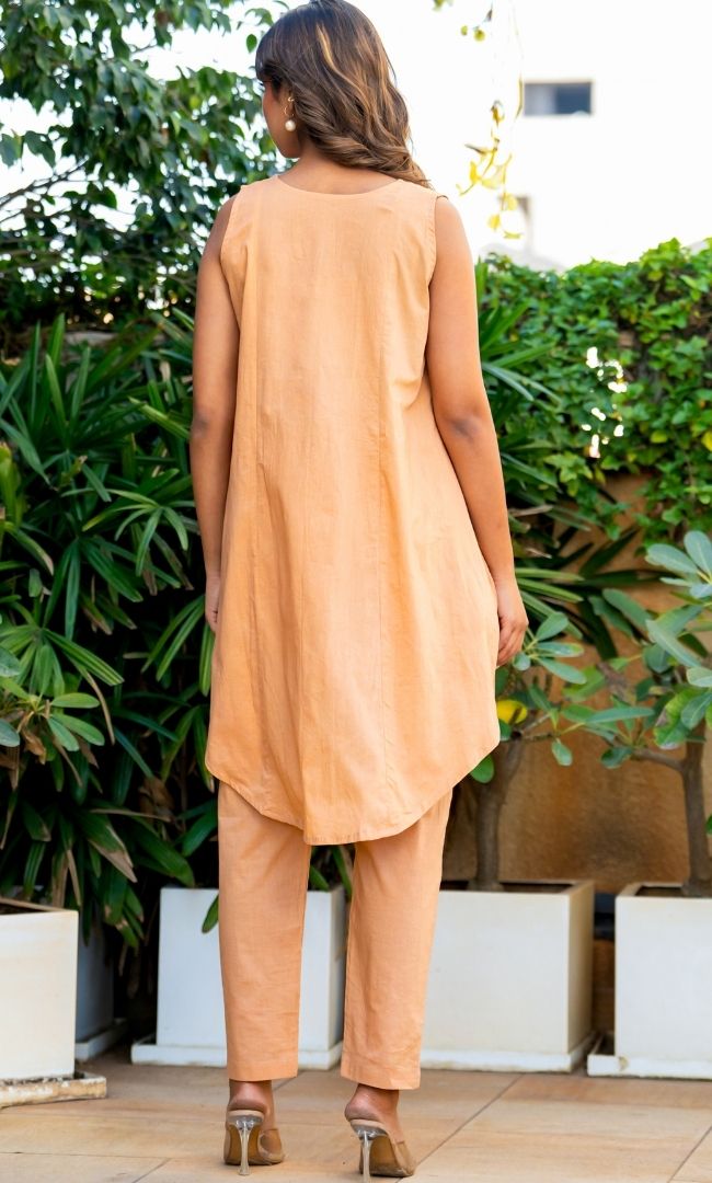 Apricot Chic Casual Co-ord Set
