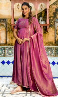 Amira Tissue Anarkali Set