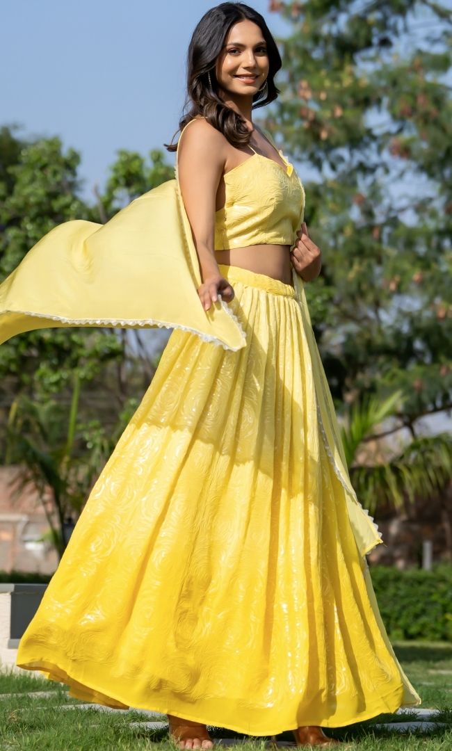 Amoha Ombre Lehenga Set