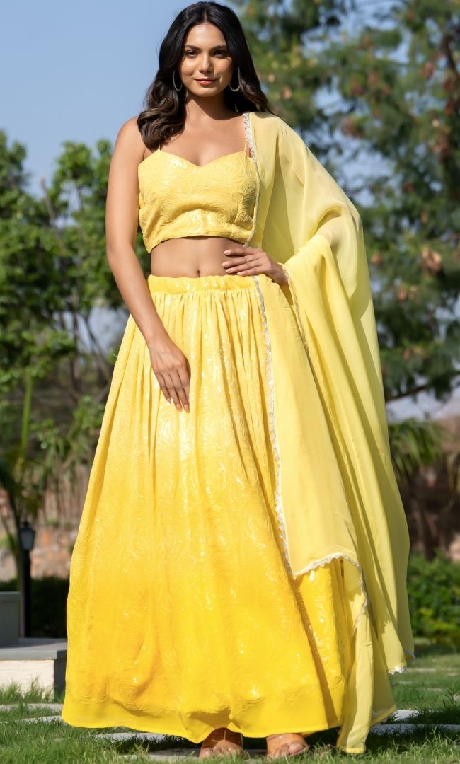 Amoha Ombre Lehenga Set